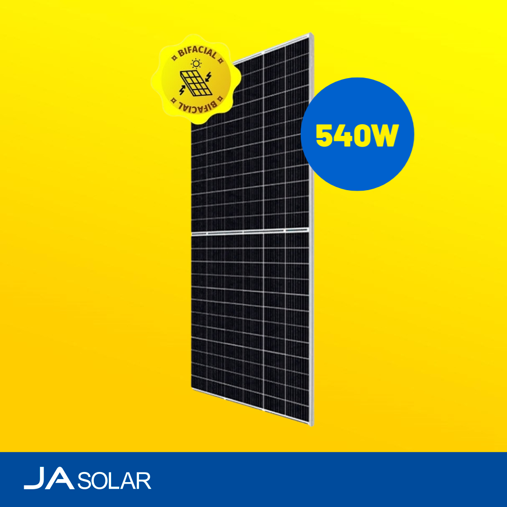 imagem de Modulo Solar Fotovoltaico Ja 540w Bifacial Jam72d30-540/Mb 30mm